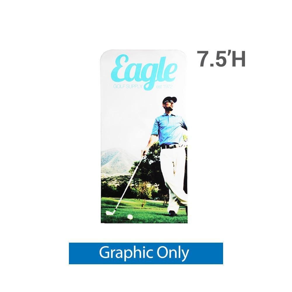 3 ft. EZ Extend® Display — Double Sided Graphic Only / 90 in
